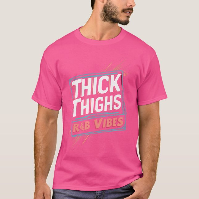 Camiseta Coxas Espessas E Rb Vibes Hip Hop (Frente)