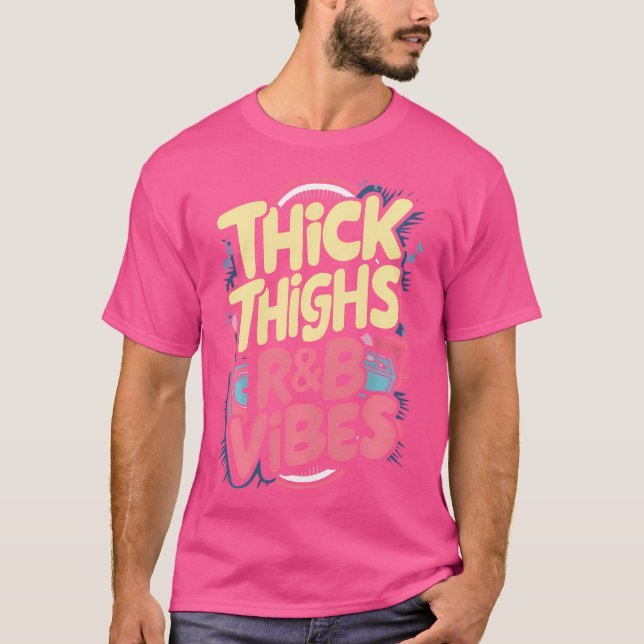 Camiseta Coxas Espessas E Rb Vibes Hip Hop (Frente)