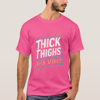 Camiseta Coxas Espessas E Rb Vibes Hop