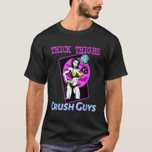 Camiseta Coxas grossas Caras Esmagadoras Levantando peso Bo