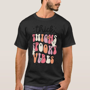 Camiseta Coxas grossas com víblias víblias Boo fantasia fan