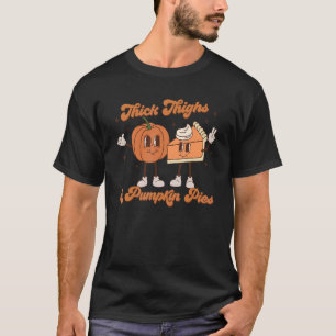 Camiseta Coxas grossas e abóboras empalidecem Bebê Ação de