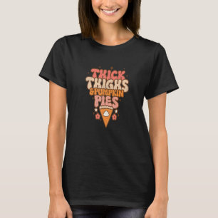 Camiseta Coxas grossas e abóboras empalidecem Bebê Ação de 