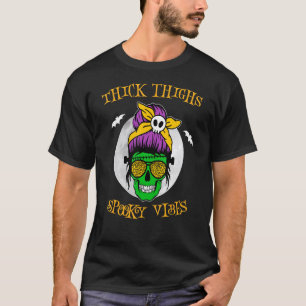 Camiseta Coxas grossas e assustadoras vibes bagunçosos