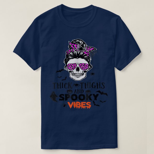 Camiseta Coxas grossas e pão bagunçado, feriado (Frente do Design)