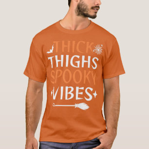 Camiseta Coxas grossas E Víblias Spooky Figurino Wi