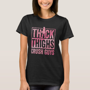 Camiseta Coxas Grossas Esmagam Caras Treino de Academia Div