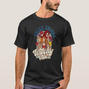 Camiseta Coxas Grossas Retro Vintage E Vibrações de Bruxa