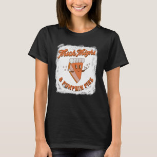 Camiseta Coxas Grossas & Tortas de Abóbora Bebês Meninas Di