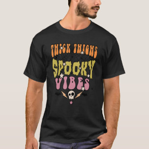 Camiseta Coxas grossas Víblias Figurino de Halloween