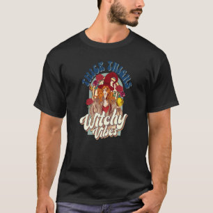 Camiseta Coxas Grossas Vintage e Vibrações de Bruxa Mulher