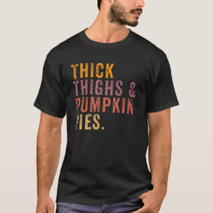 Camiseta Coxas Pesadas De Abóbora Cortam Matchi De Ação De