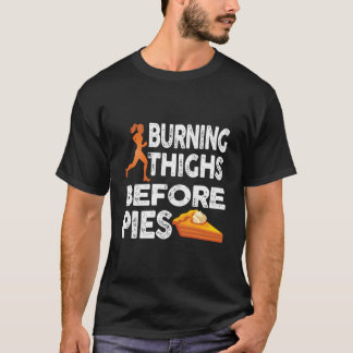 Camiseta Coxas Queimando Antes de Correr por Tortas