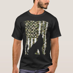 Camiseta Coyote Caça Bandeira dos EUA Coyote Hunter 1
