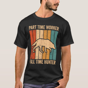 Camiseta Coyote Caça Coyote Caçador de Peças Cheio de Traba