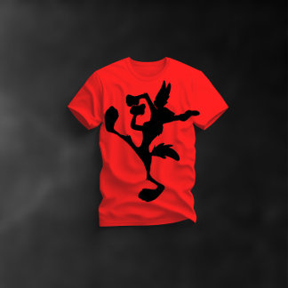 CAMISETA COYOTE EM MOVIMENTO