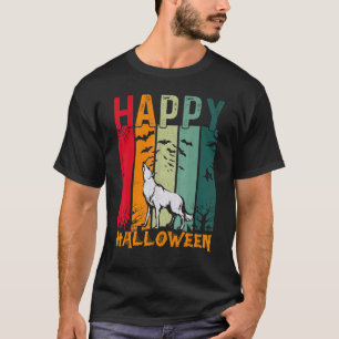 Camiseta Coyote Girls Boys Retro Style Janto de Halloween P