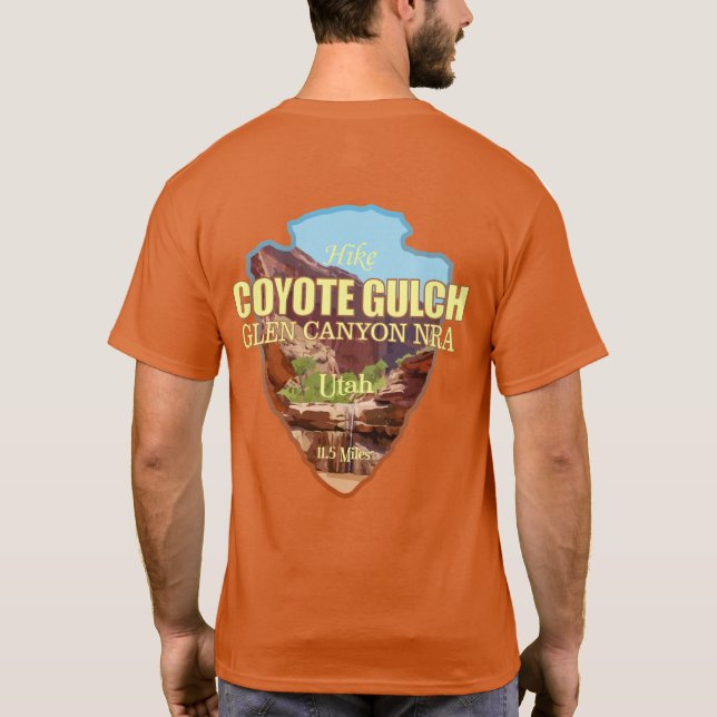 Camiseta Coyote Gulch (seta) (Verso)