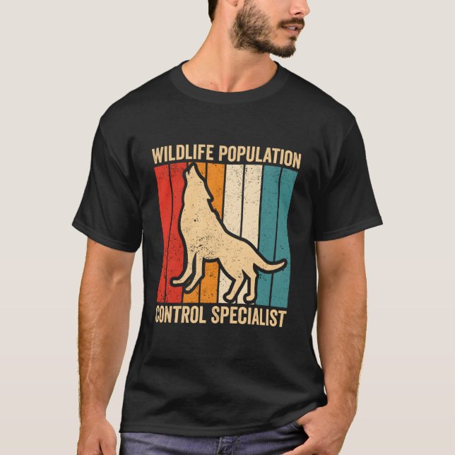 Camiseta Coyote Hunting Coyote Hunter Wildlife Population S (Frente)
