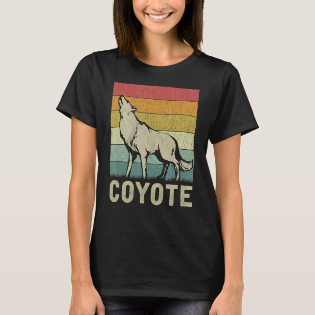 Camiseta Coyote  Men Women Coyote Retro (Frente)
