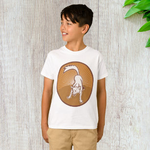Camiseta Coyote Retro Sunset Vintage Natureza Selvagem Anim