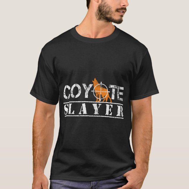 Camiseta Coyote Slayer Hunting (Frente)