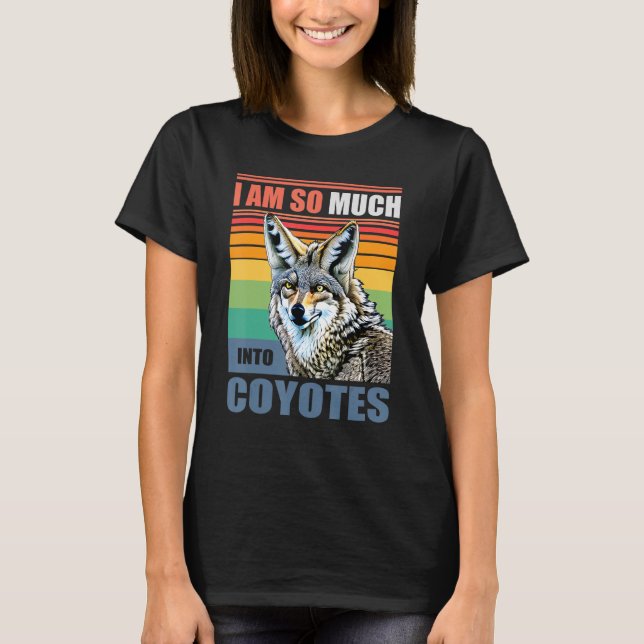 Camiseta Coyote tanto em Quote Jackal (Frente)
