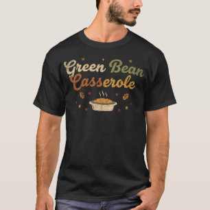Camiseta Cozido de Feijão Verde Cozinha de Ação de Graças