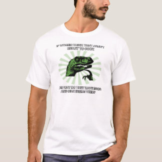 Camiseta Cozimento das mulheres de Philosoraptor