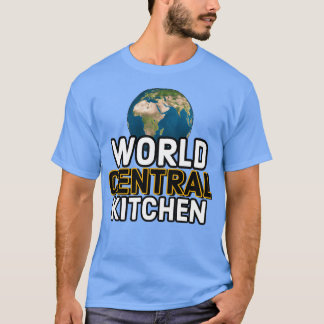 Camiseta cozinha central mundial Best Seller Best Quality T