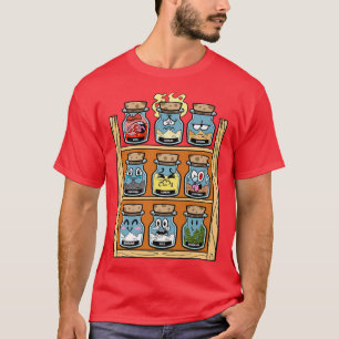 Camiseta Cozinha Cozinhar Rack Spice Rack Spice Cook Chef-