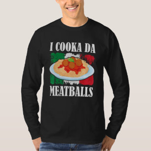 Camiseta Cozinha Da Almôndega Gíria Italiana Tendência Cozi