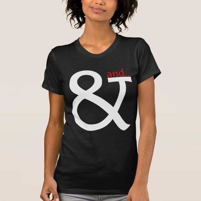 Camiseta Cozinha da pia batismal - branca e vermelho na (Frente)