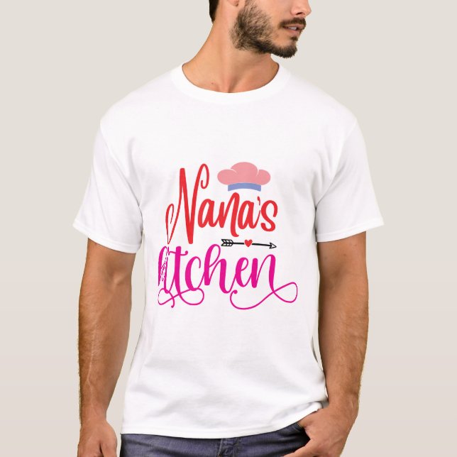 Camiseta cozinha de Nana (Frente)