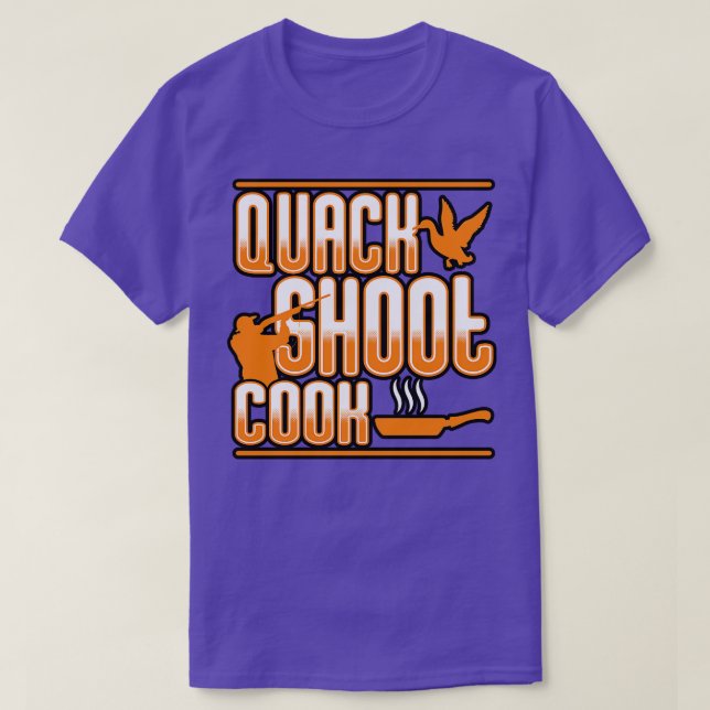 Camiseta Cozinha De Pato Caçando Pato (Frente do Design)