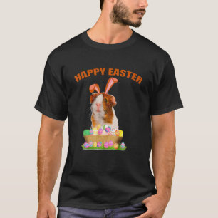 Camiseta Cozinha Engraçado Porco Com Olhos Bonitos Páscoa D
