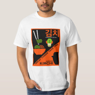 Camiseta Cozinha Kimchi Coreana
