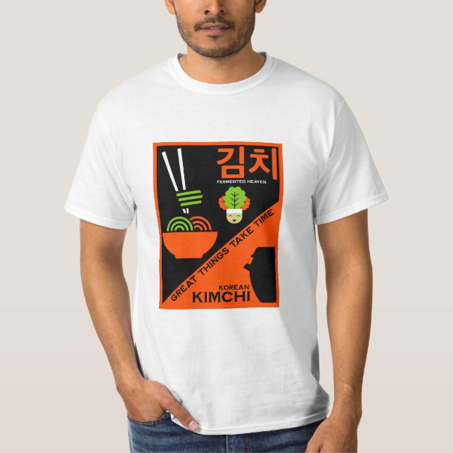 Camiseta Cozinha Kimchi Coreana (Frente)