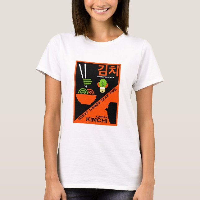 Camiseta Cozinha Kimchi Coreana (Frente)