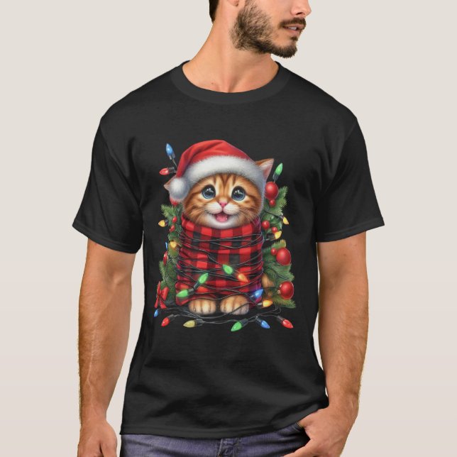 Camiseta Cozinha Natal Aquarela (Frente)