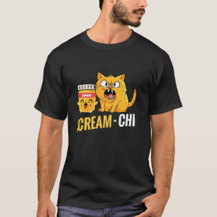 Camiseta Cozinha Sul-Coreana Prato Kimchi Refeição Scream-C