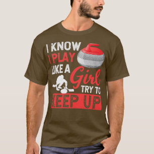 Camiseta Cozinhando o coalho dos esportes de inverno Eu sei