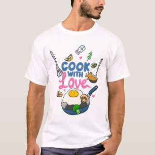 Camiseta Cozinhar com Amor