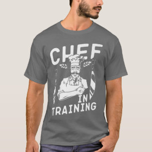 Camiseta Cozinhar Cook Futuro Chef De cozinha em treinament