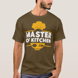 Camiseta Cozinhar Cook Kitchen Mestre Em Cozinha
