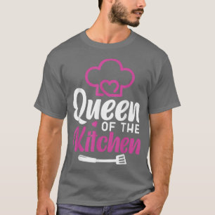 Camiseta Cozinhar Cook Queen Kitchen Rainha Da Cozinha