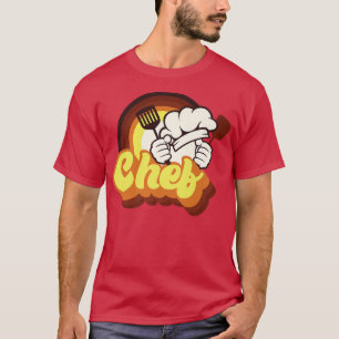 Camiseta Cozinhar Cook Retro Vintage Kitchen Chef
