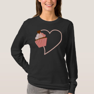 Camiseta Cozinhar De Banho De Cupcake Da padaria De Muffin