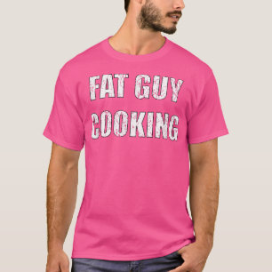 Camiseta Cozinhar De Cara Gorda Engraçada Cozinha Desconfor