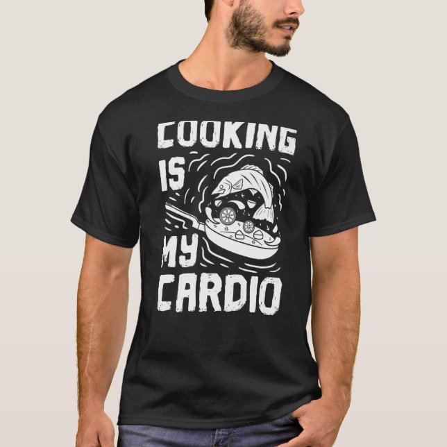 Camiseta Cozinhar de culinária Cozinha cozinheira cozinheir (Frente)